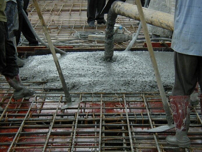 混凝土、混凝土澆筑