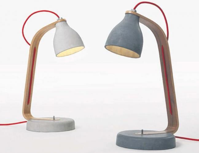 混凝土、Heavy Desk桌燈