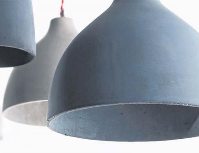 混凝土、Heavy燈罩