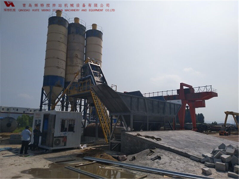 混凝土攪拌站HZS75計算速度快、響應時間短-輝特攪拌站