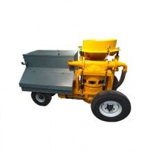 TK700混凝土濕噴機(jī)真正實現(xiàn)了塑性混凝土在管道內(nèi)的均勻稀薄流輸送