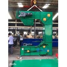 耐高溫1000°Z型提升機，全封閉，無揚塵，可實現(xiàn)多點進料