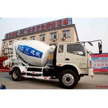 混凝土攪拌運(yùn)輸車4立方，液壓驅(qū)動(dòng)、風(fēng)冷式散熱器