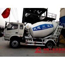混凝土攪拌運(yùn)輸車6立方福田底盤，進(jìn)口