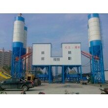 大型HZS120商混攪拌站，水泥攪拌站